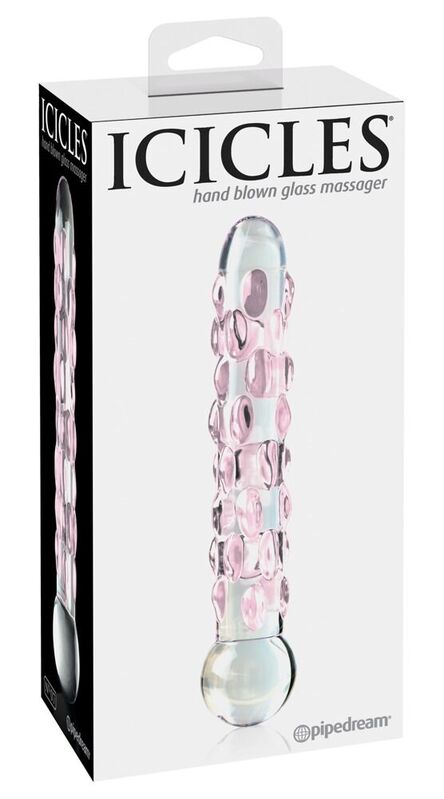 ICICLES - MASSAGGIATORE IN VETRO N. 07 – Falli senza vibrazioni