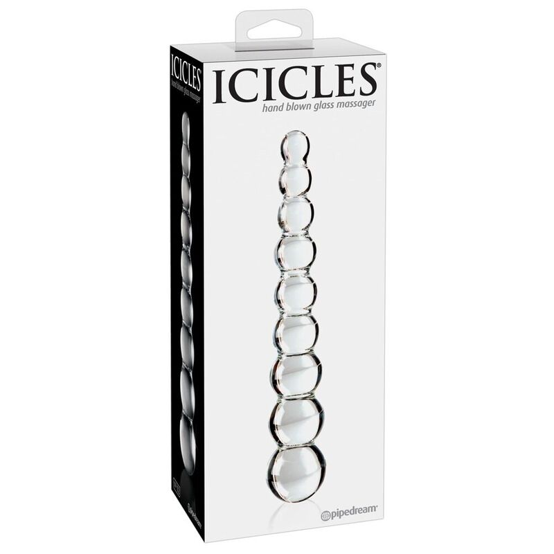 ICICLES - MASSAGGIATORE IN VETRO N. 2 – Falli senza vibrazioni