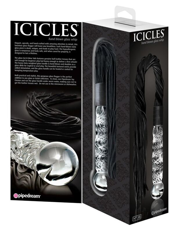 ICICLES - MASSAGGIATORE IN VETRO N. 38 – Tappi anali – foto 3