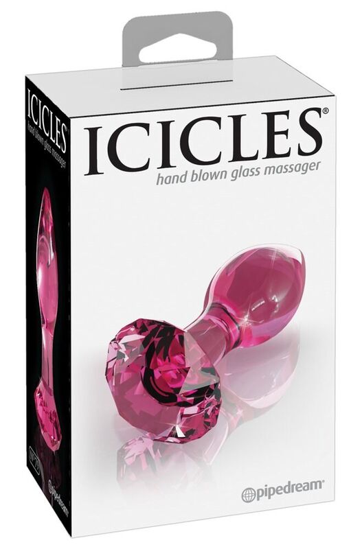 ICICLES - N. 79 TAPPO ANALE IN VETRO – Tappi anali