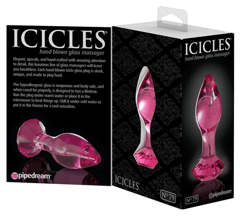 ICICLES - N. 79 TAPPO ANALE IN VETRO – Tappi anali – foto 3