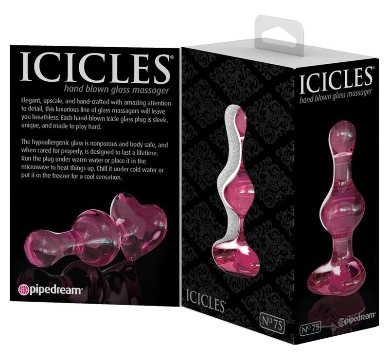 ICICLES - N. 75 DILDO IN VETRO – Falli senza vibrazioni – foto 3