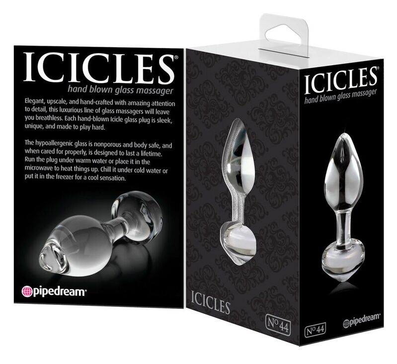 ICICLES - N. 44 TRASPARENTI PLUG – Tappi anali – foto 3