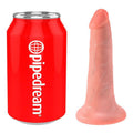 KING COCK - DILDO CON SFERE 14 CM - CARNE – Peni realistici