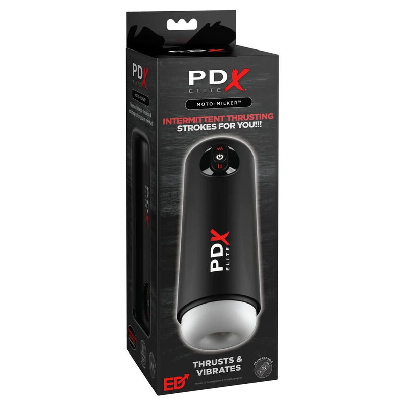 PDX ELITE - VIBRATORE MOTO-MILKER STROKER – Masturbatore automatico – foto 2