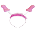 DIABLO PICANTE - 6 UNIT ANTENNE PITO ROSA GLITTER – Articoli divertenti