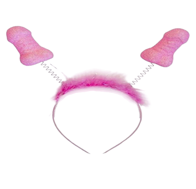 DIABLO PICANTE - 6 UNIT ANTENNE PITO ROSA GLITTER – Articoli divertenti