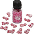 DIABLO PICANTE - CANDY SEXY BARATTOLO DA 12 GOMME AL GUSTO DI FRAGOLA E CILIEGIA – Dolcetti divertenti