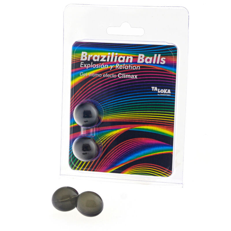 TALOKA - 2 SFERE BRASILIANE CLIMAX EFFETTO EMOZIONANTE GEL – Palle brasiliane