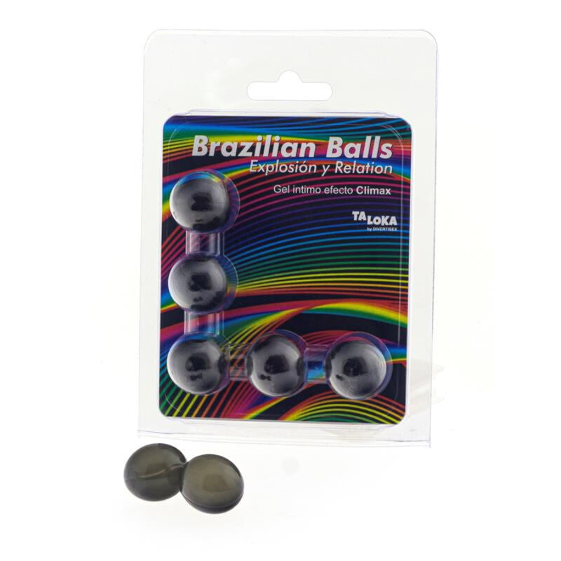 TALOKA - 5 SFERE BRASILIANE CLIMAX EFFETTO EMOZIONANTE GEL – Palle brasiliane