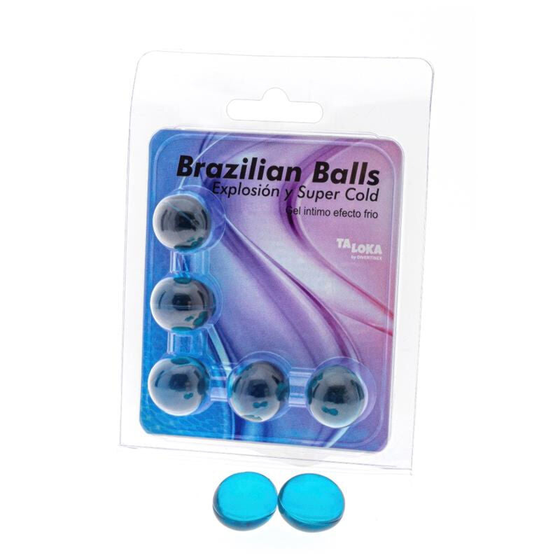TALOKA - 5 SFERE BRASILIANE GEL EMOZIONANTE EFFETTO FREDDO – Effetto freddo