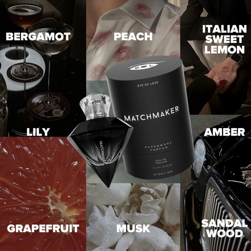 EYE OF LOVE - MATCHMAKER BLACK DIAMOND LGBTQ PROFUMO AI FEROMONI PER LUI 30 ML – Profumi – foto 7