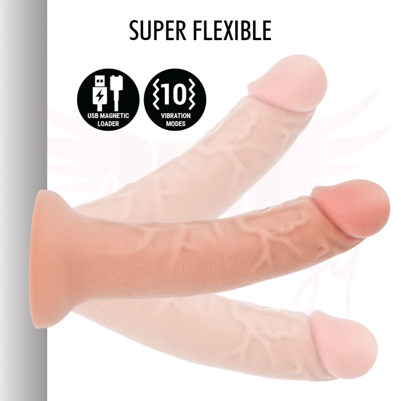 MYTHOLOGY - ASHER ORIGINAL DILDO M - VIBRATORE COMPATIBILE CON TECNOLOGIA WATCHME WIRELESS – Telecomando – foto 5