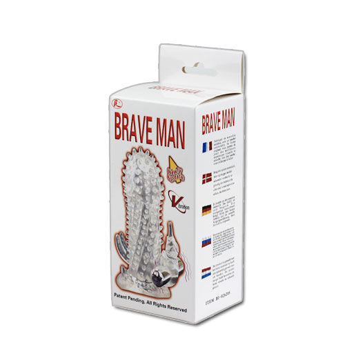 BAILE - ESTENSIONE DEL PENE VIBRATORE BRAVE MAN RABBIT – Copri pene con estensione – foto 4
