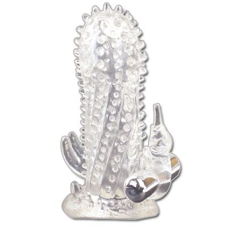 BAILE - ESTENSIONE DEL PENE VIBRATORE BRAVE MAN RABBIT – Copri pene con estensione – foto 5