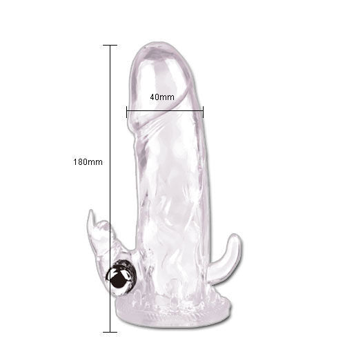 BAILE - ESTENSIONE DEL PENE BRAVE MAN RABBIT I – Copri pene con estensione – foto 2