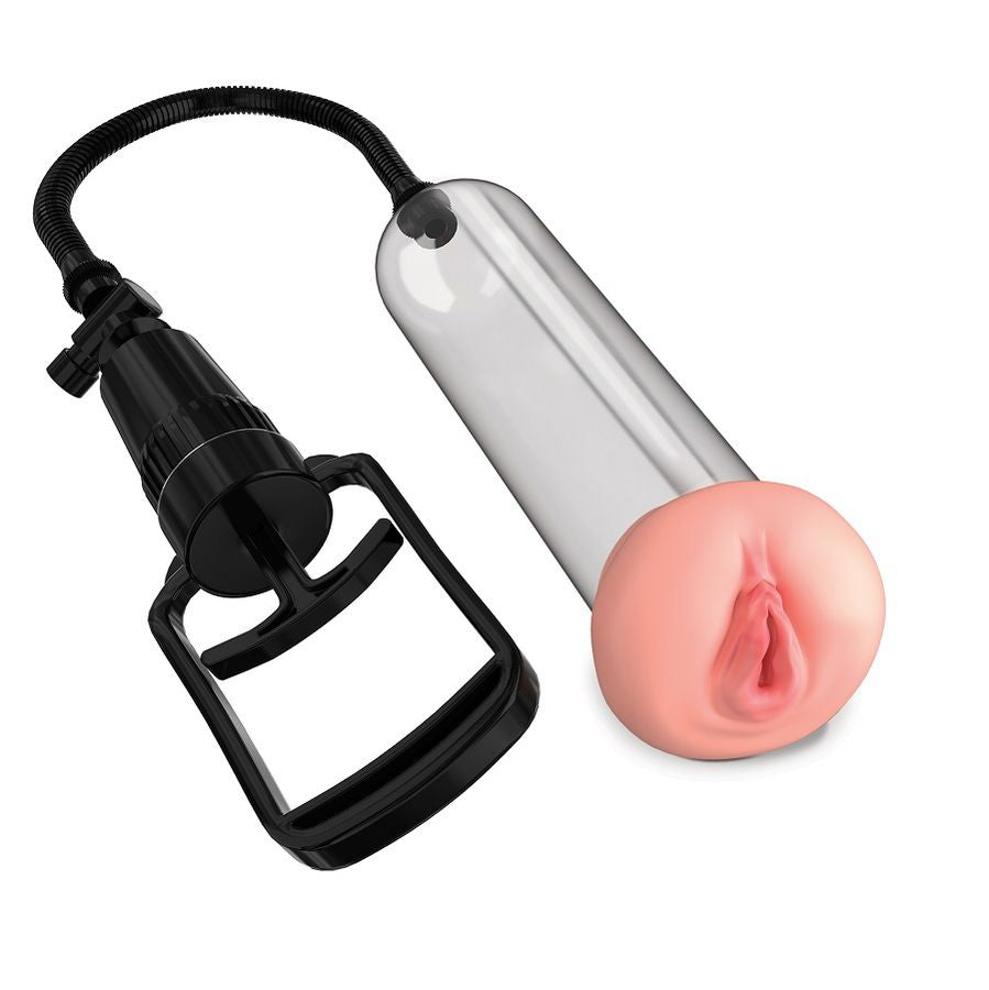 PUMP WORX BOMBA DE ERECCION CON VAGINA PARA PRINCIPIANTES – Pompa per l'ingrandimento del pene