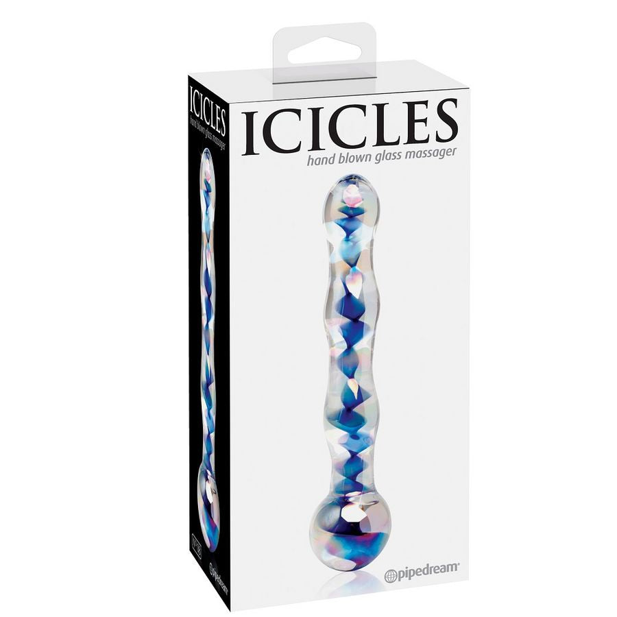 ICICLES - MASSAGGIATORE IN VETRO N. 8 – Falli senza vibrazioni