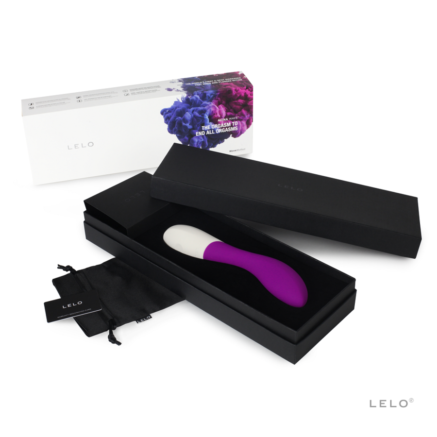 LELO - VIBRATORE MONA WAVE ROSA PROFONDA – Vibratori HI-TECH – foto 3