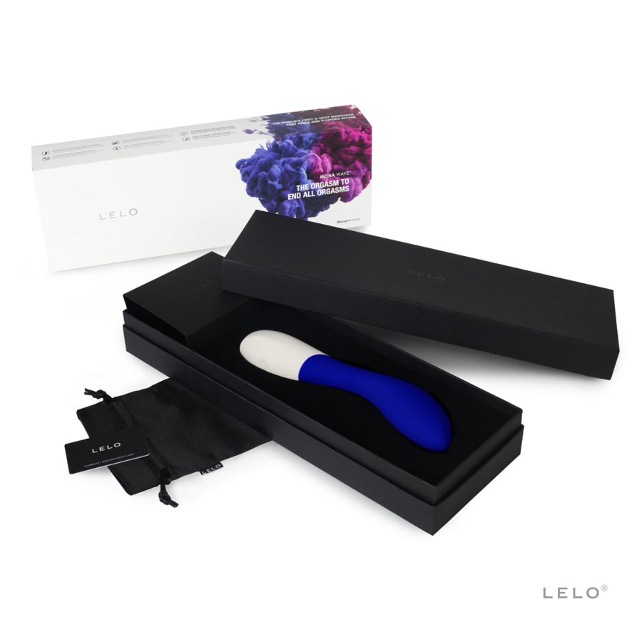 LELO - VIBRATORE MONA WAVE BLU NOTTE – Vibratori HI-TECH – foto 3