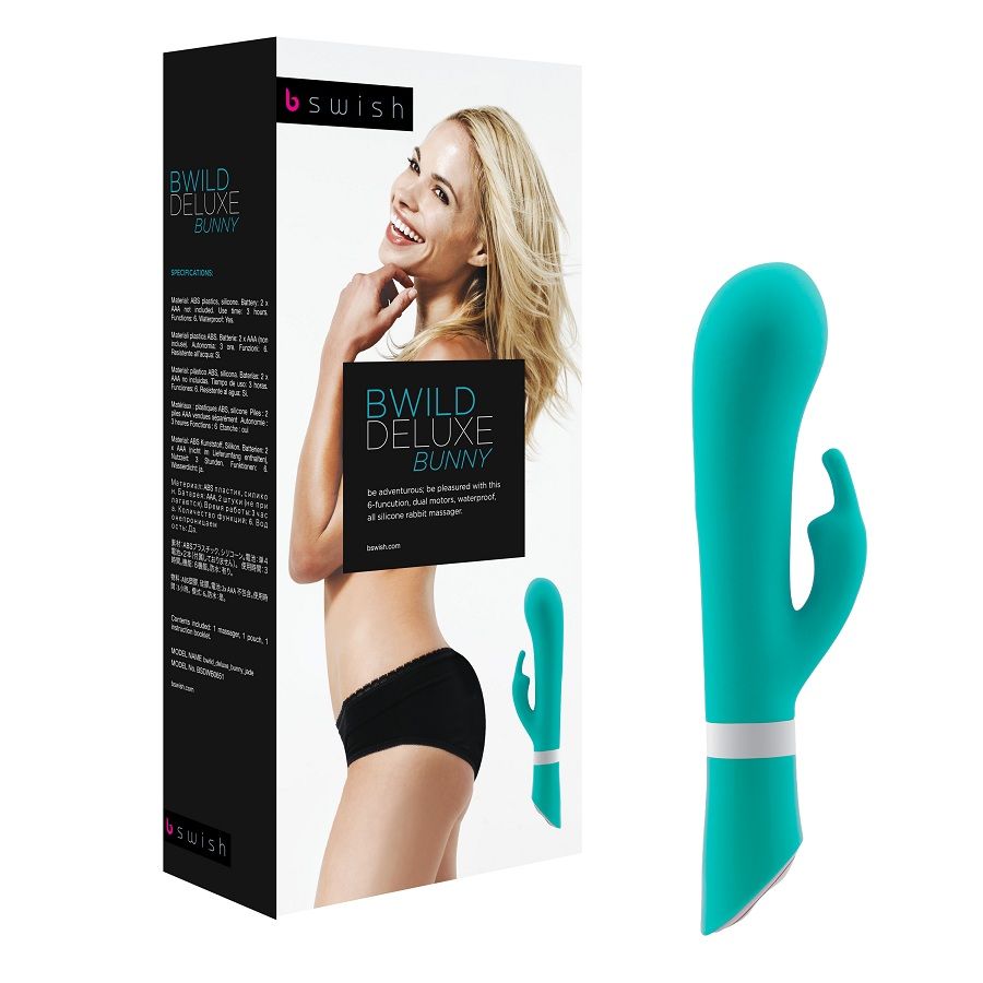 B SWISH - BWILD DELUXE BUNNY CONIGLIO VIBRATORE GIADA – Vibratori di coniglio – foto 2