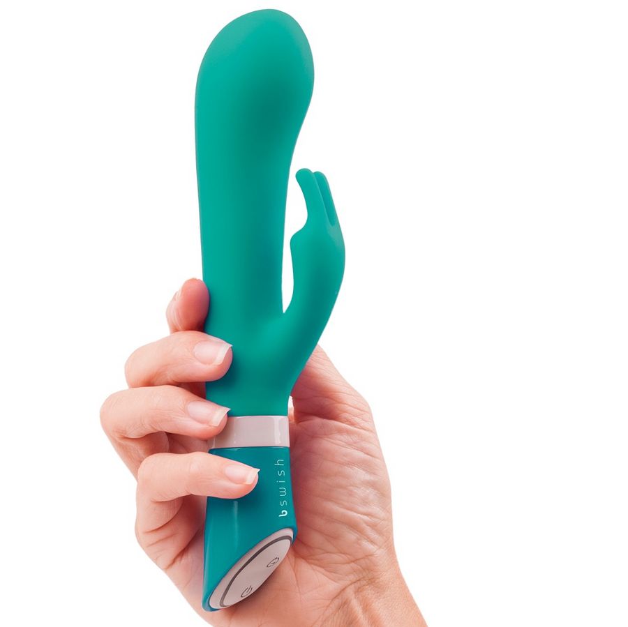 B SWISH - BWILD DELUXE BUNNY CONIGLIO VIBRATORE GIADA – Vibratori di coniglio – foto 5