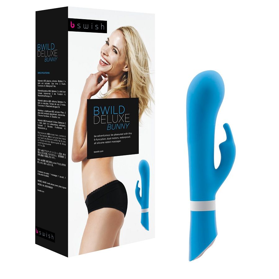 B SWISH - BWILD DELUXE BUNNY CONIGLIO VIBRATORE GIADA – Vibratori di coniglio – foto 2