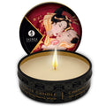 SHUNGA - MINI CARESS BY CANDELIGHT CANDELA DA MASSAGGIO FRAGOLE E CAVA 30 ML – Candele da massaggio
