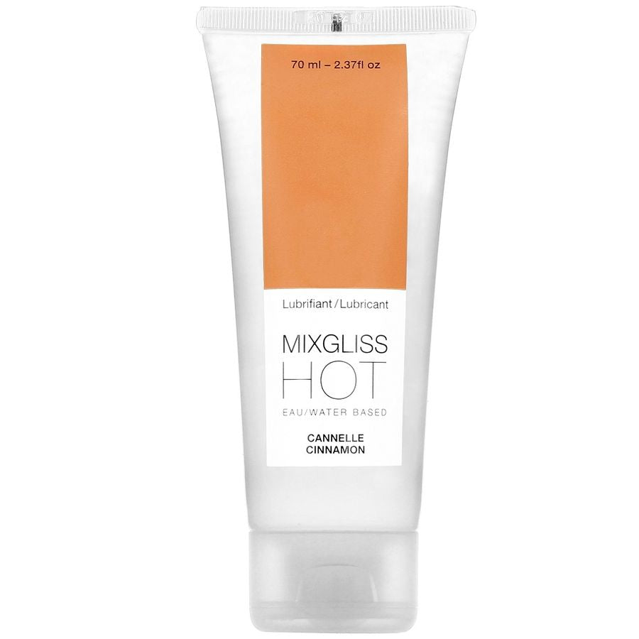 MIXGLISS - LUBRIFICANTE EFFETTO CALORE GUSTO CANNELLA 70ML – Effetto calore