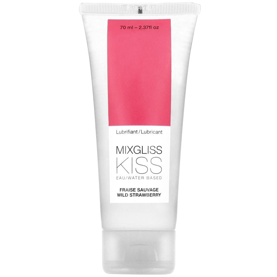 MIXGLISS - LUBRIFICANTE A BASE ACQUA GUSTO FRAGOLA 70 ML – Con sapori deliziosi