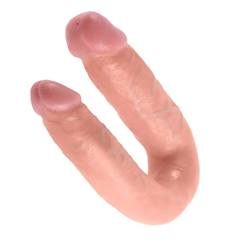 KING COCK - A FORMA DI U MEDIO DOPPIO TROUBLE FLESH – Doppio pene – foto 3