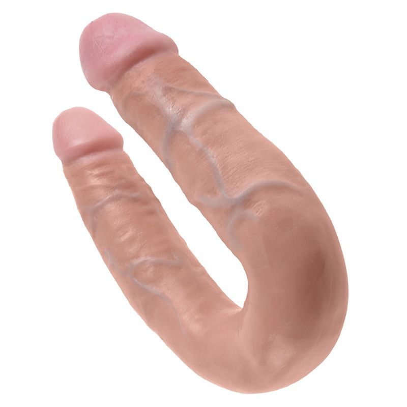 KING COCK - A FORMA DI U MEDIO DOPPIO TROUBLE FLESH – Doppio pene – foto 4