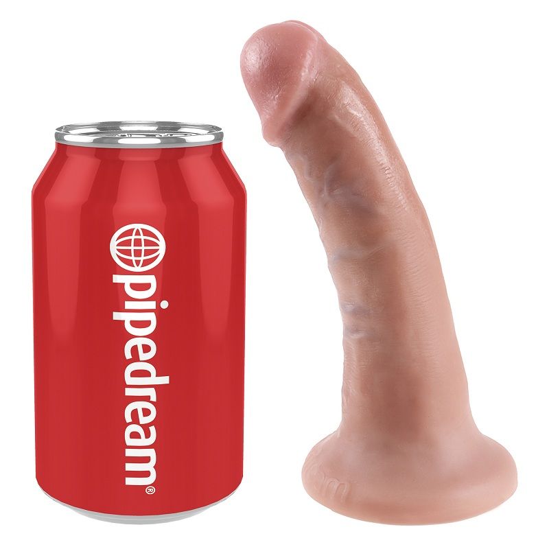 KING COCK - 6 DILDO FLESH 15.2 CM – Peni realistici
