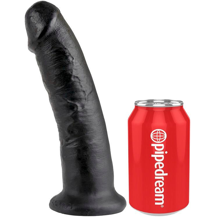 KING COCK - 9 DILDO NERO 22.9 CM – Peni realistici