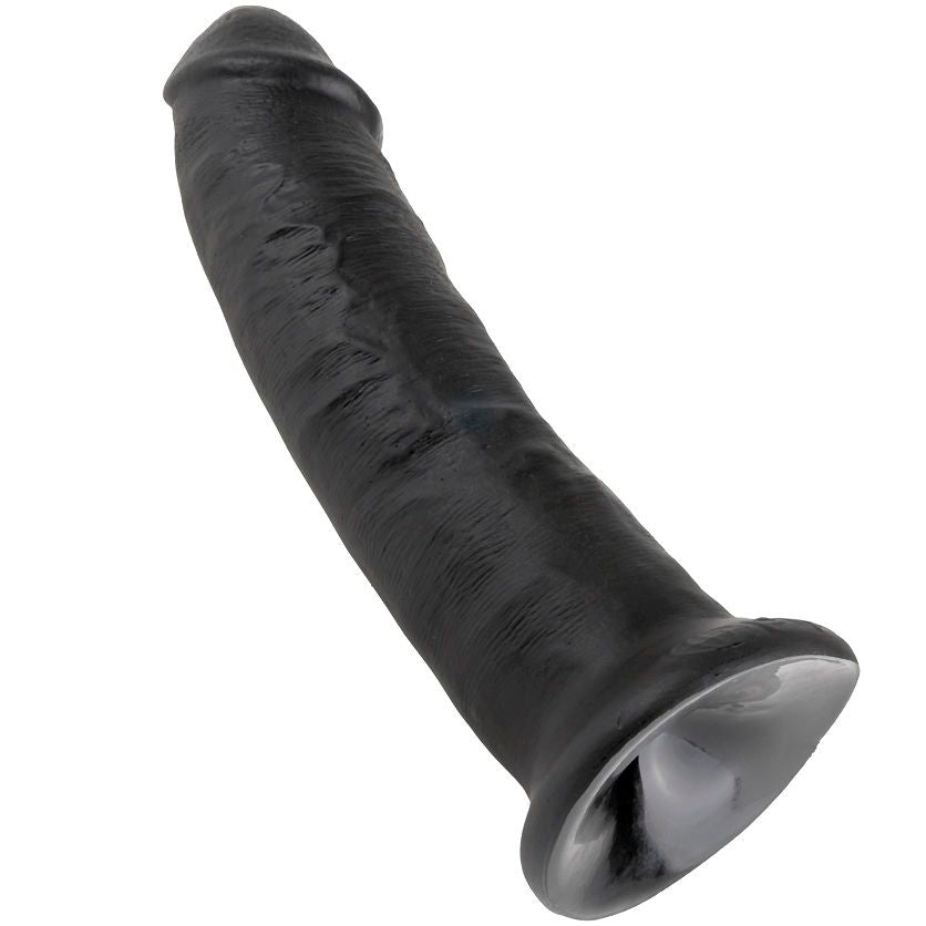 KING COCK - 9 DILDO NERO 22.9 CM – Peni realistici – foto 5