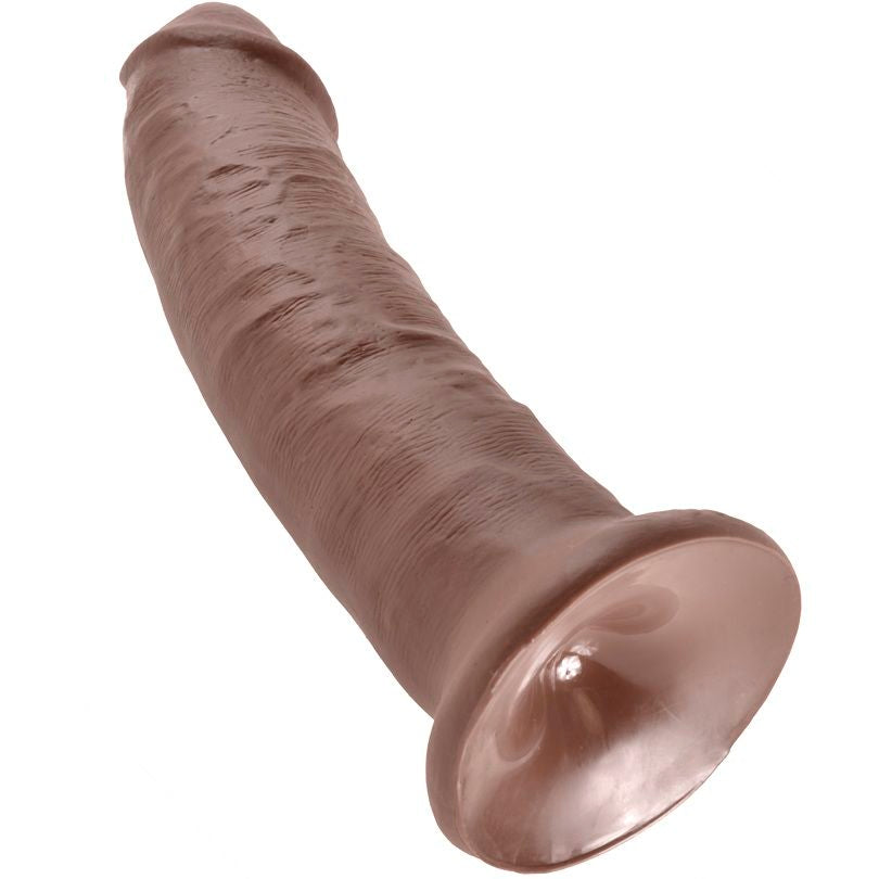KING COCK - 9 DILDO MARRONE 22.9 CM – Peni realistici – foto 5