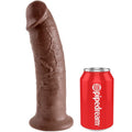 KING COCK - 10 DILDO MARRONE 25.4 CM – Peni realistici