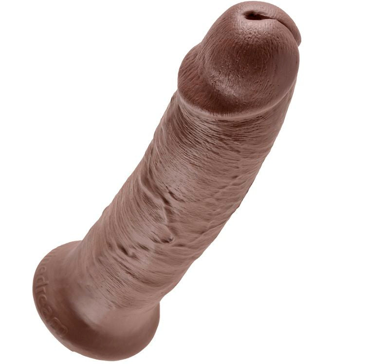 KING COCK - 10 DILDO MARRONE 25.4 CM – Peni realistici – foto 4