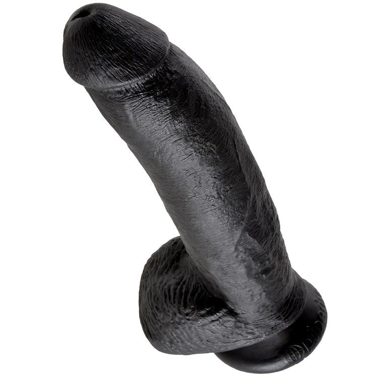 KING COCK - DILDO NERO CON SFERE 22.9 CM – Falli senza vibrazioni – foto 3