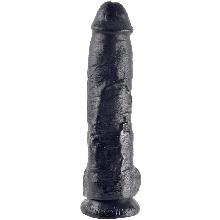 KING COCK - DILDO NERO CON SFERE 25.4 CM – Falli senza vibrazioni – foto 2