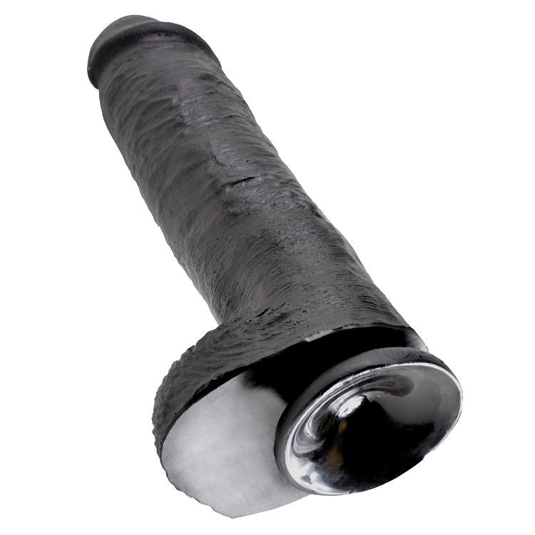 KING COCK - DILDO NERO CON SFERE 28 CM – Falli senza vibrazioni – foto 3
