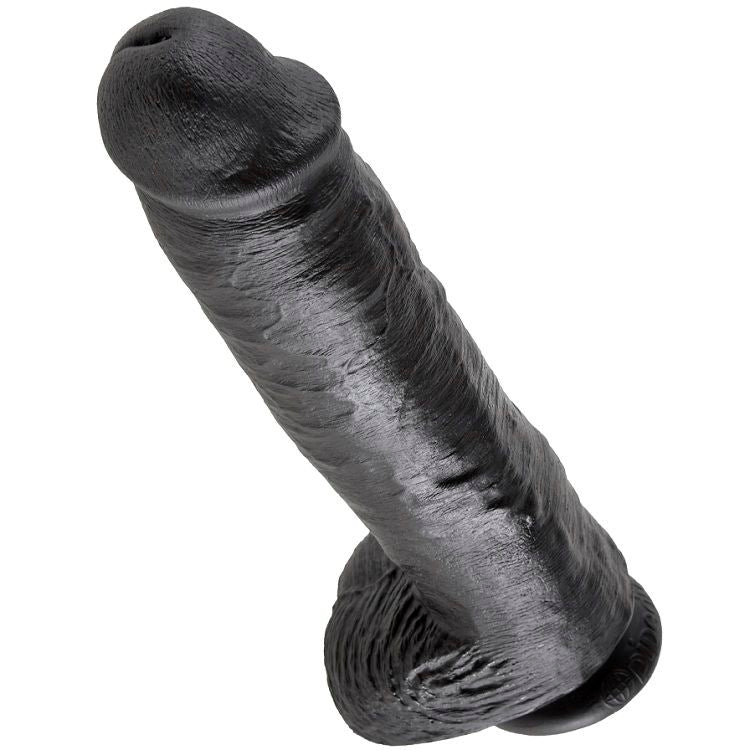 KING COCK - DILDO NERO CON SFERE 28 CM – Falli senza vibrazioni – foto 2