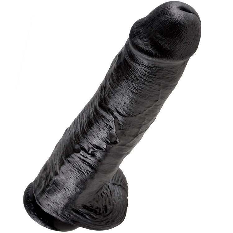 KING COCK - DILDO NERO CON SFERE 28 CM – Falli senza vibrazioni – foto 4
