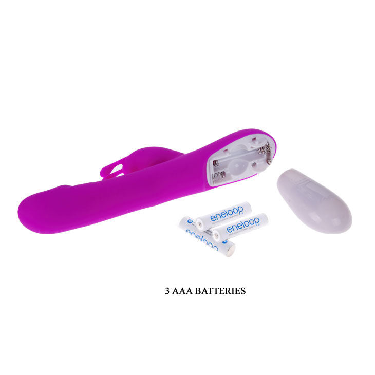 PRETTY LOVE - FLIRTAZIONE VIBRATORE ROBERT CON STIMOLATORE CLITORIDE – Vibratori di coniglio – foto 5