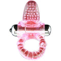 BAILE - ANELLO DOLCE ABS 10 RITMI ANELLO VIBRATORE PENE ROSA – Cockring con vibrazione