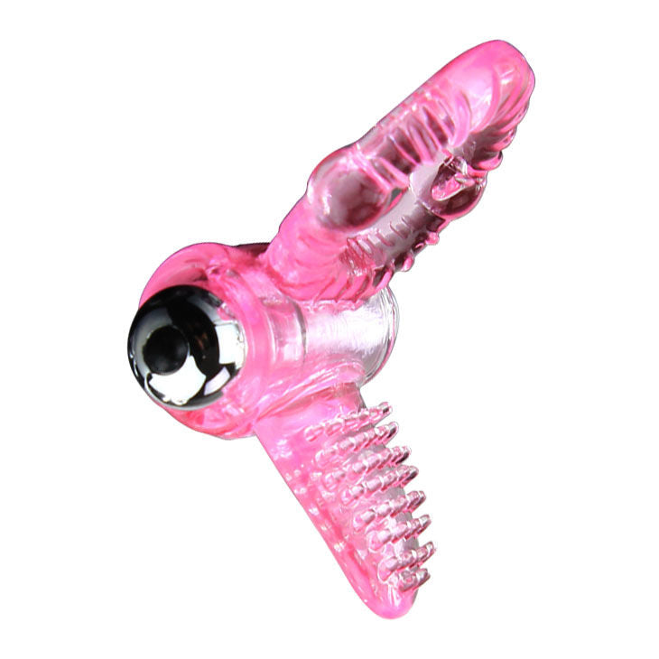 BAILE - ANELLO DOLCE ABS 10 RITMI ANELLO VIBRATORE PENE ROSA – Cockring con vibrazione – foto 2