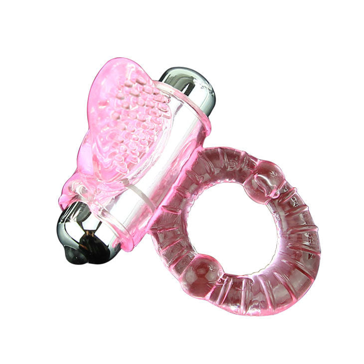 BAILE - ANELLO DOLCE ABS 10 RITMI ANELLO VIBRATORE PENE ROSA – Cockring con vibrazione – foto 3
