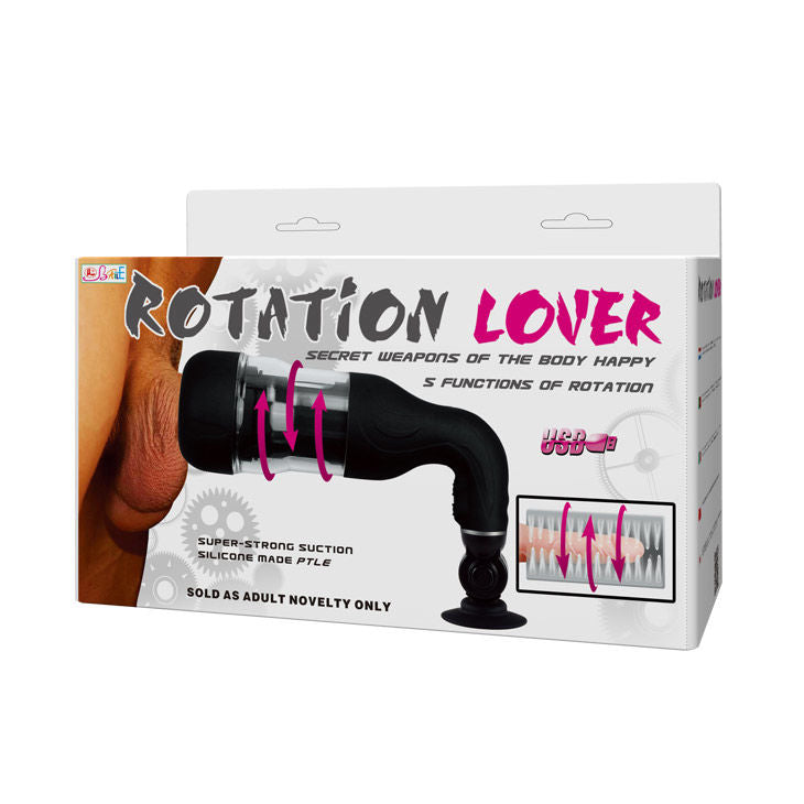 BAILE - MASTURBATORE AUTOMATICO ROTATION LOVER CON SUPPORTO – Vari masturbatori – foto 13