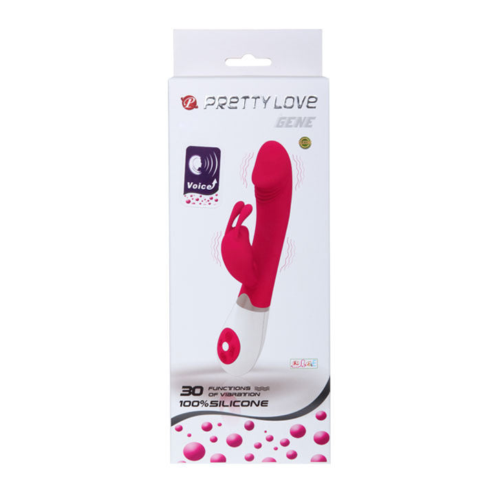 PRETTY LOVE - FLIRTAZIONE GENE CON VIBRAZIONE VOCE – Vibratori di coniglio – foto 8