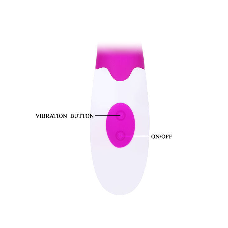PRETTY LOVE - FLIRTATION VIBRATORE ALVIS CON STIMOLATORE DEL CLITORIDE – Vibratori di coniglio – foto 7